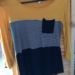 Yellow Fitting Shirt